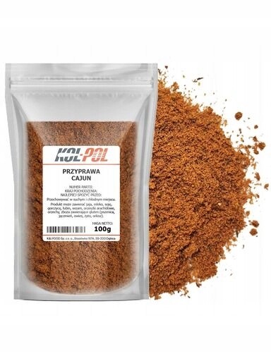 5 x Koření Cajun 100 g Pikantní aromatická směs bylin pro grilováníKol-Pol