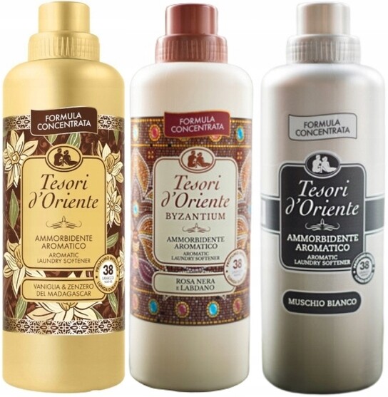 Tesori d'Oriente Sada 3 italských avivážních přípravků 760 ml Vbm