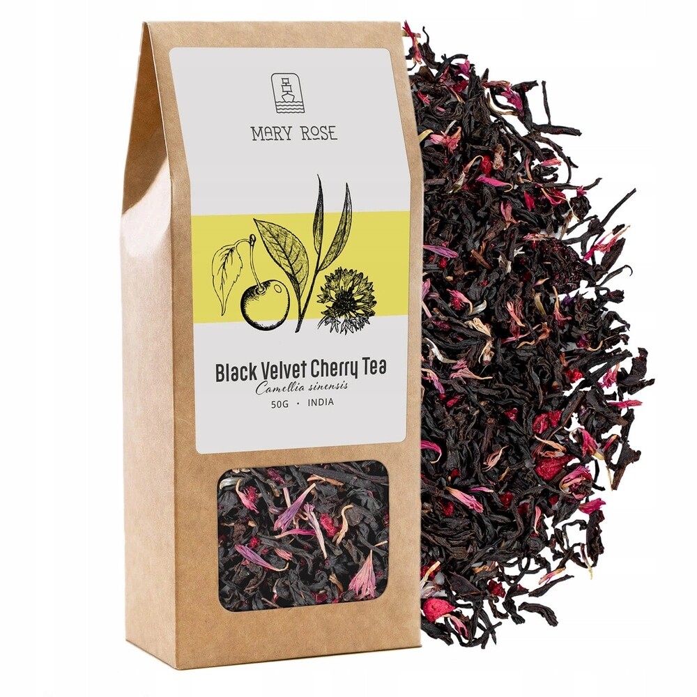 Mary Rose – Čaj Black Velvet Cherry – 50 g