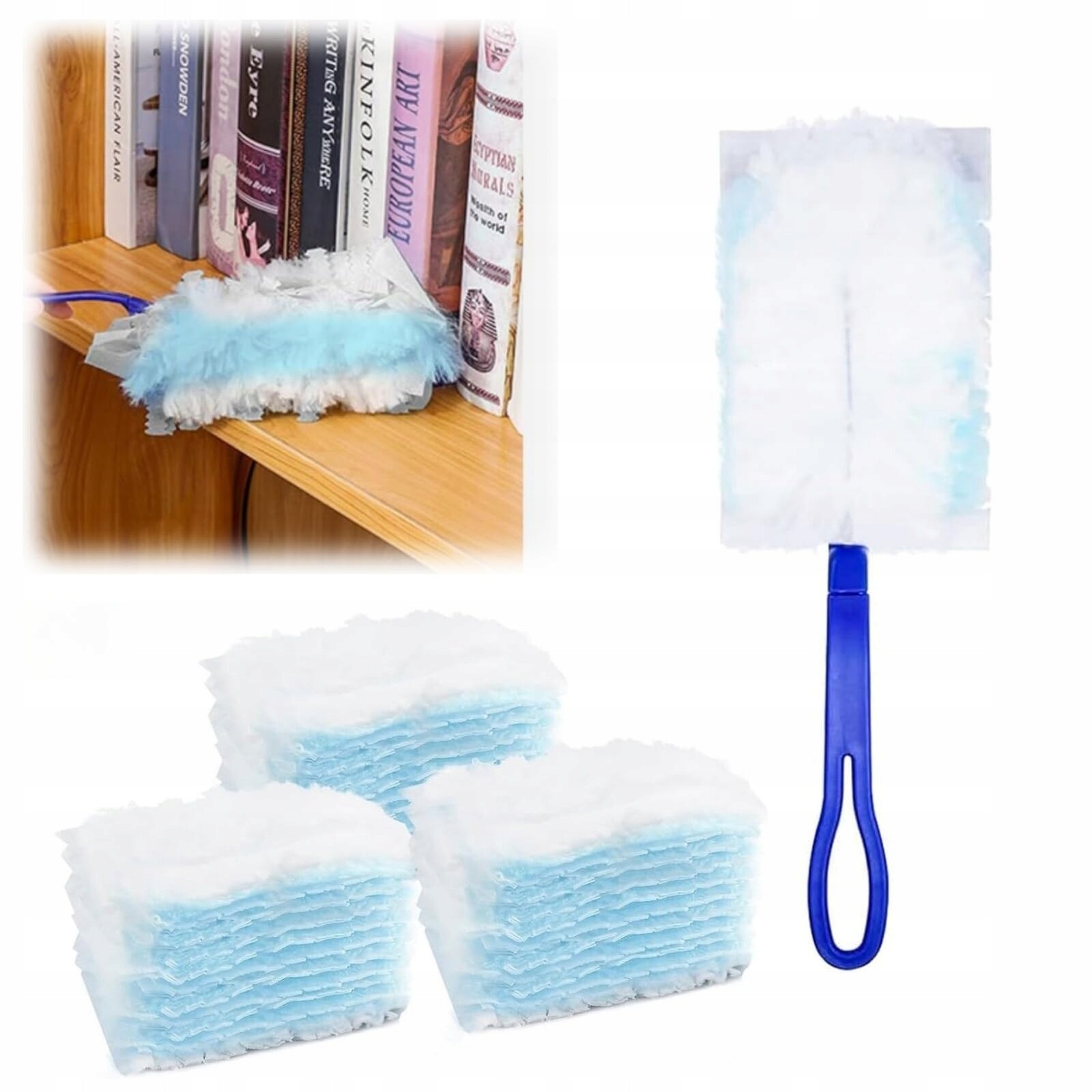 Trap Sada 30 prachových utěrek s úchyty Na Jedno Použití pro prach a pavučiny