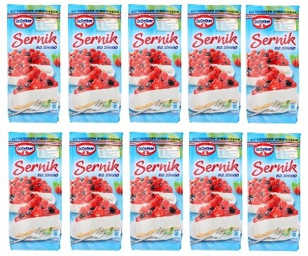 10 x 195 g Dr. Oetker Cheesecake za studena Karton