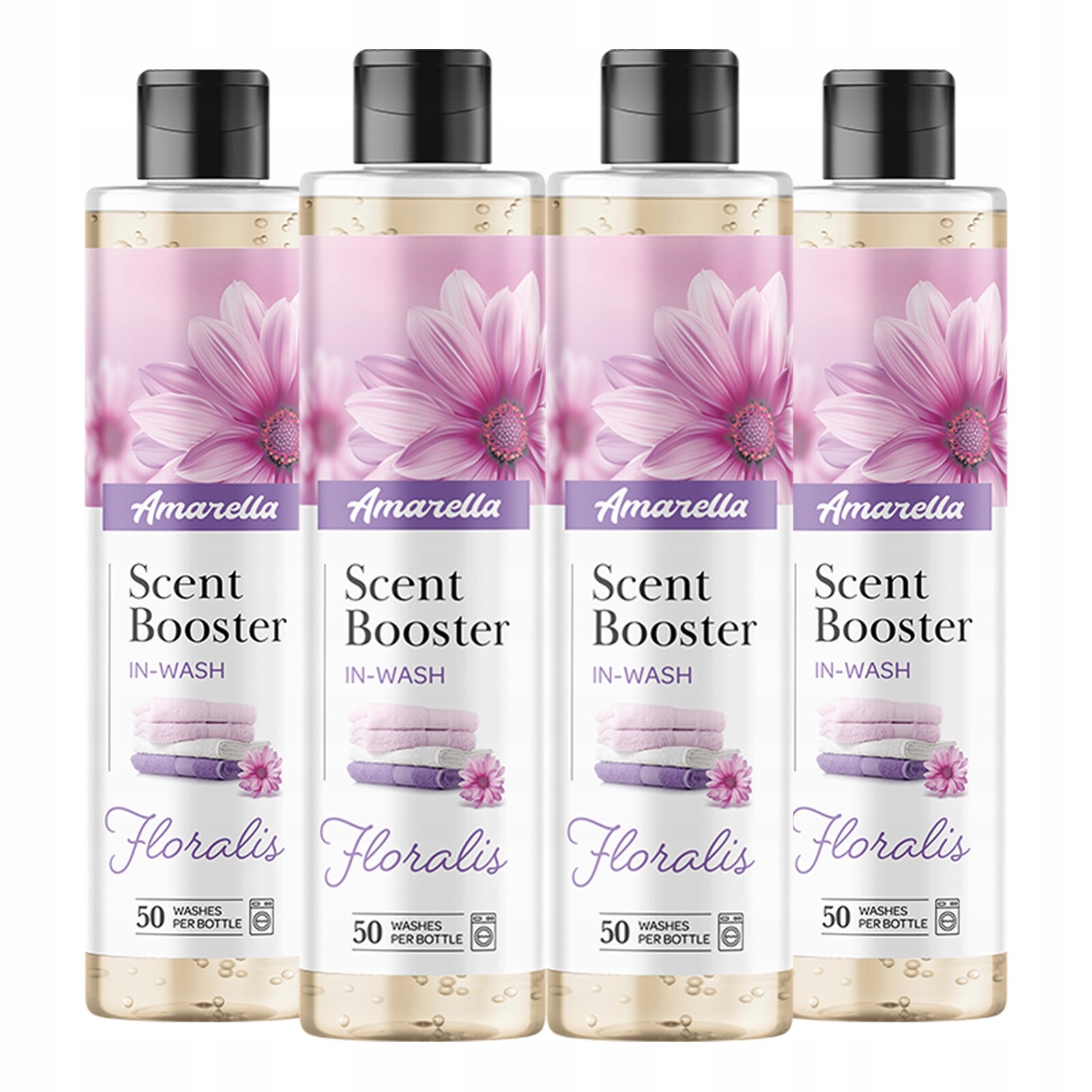 Sada parfém do prádla Amarella Floralis 4x250 ml, vůně na tkaniny