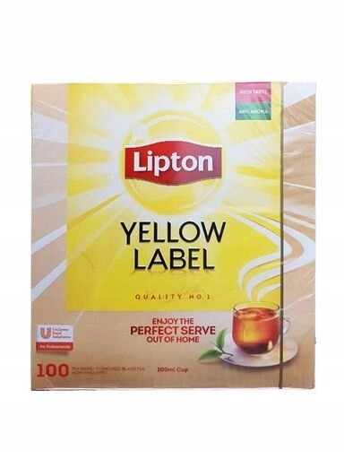 Lipton Yellow Label 100 sáčků čaj