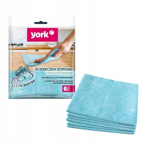 York perforované utěrky na domácnost 6 ks