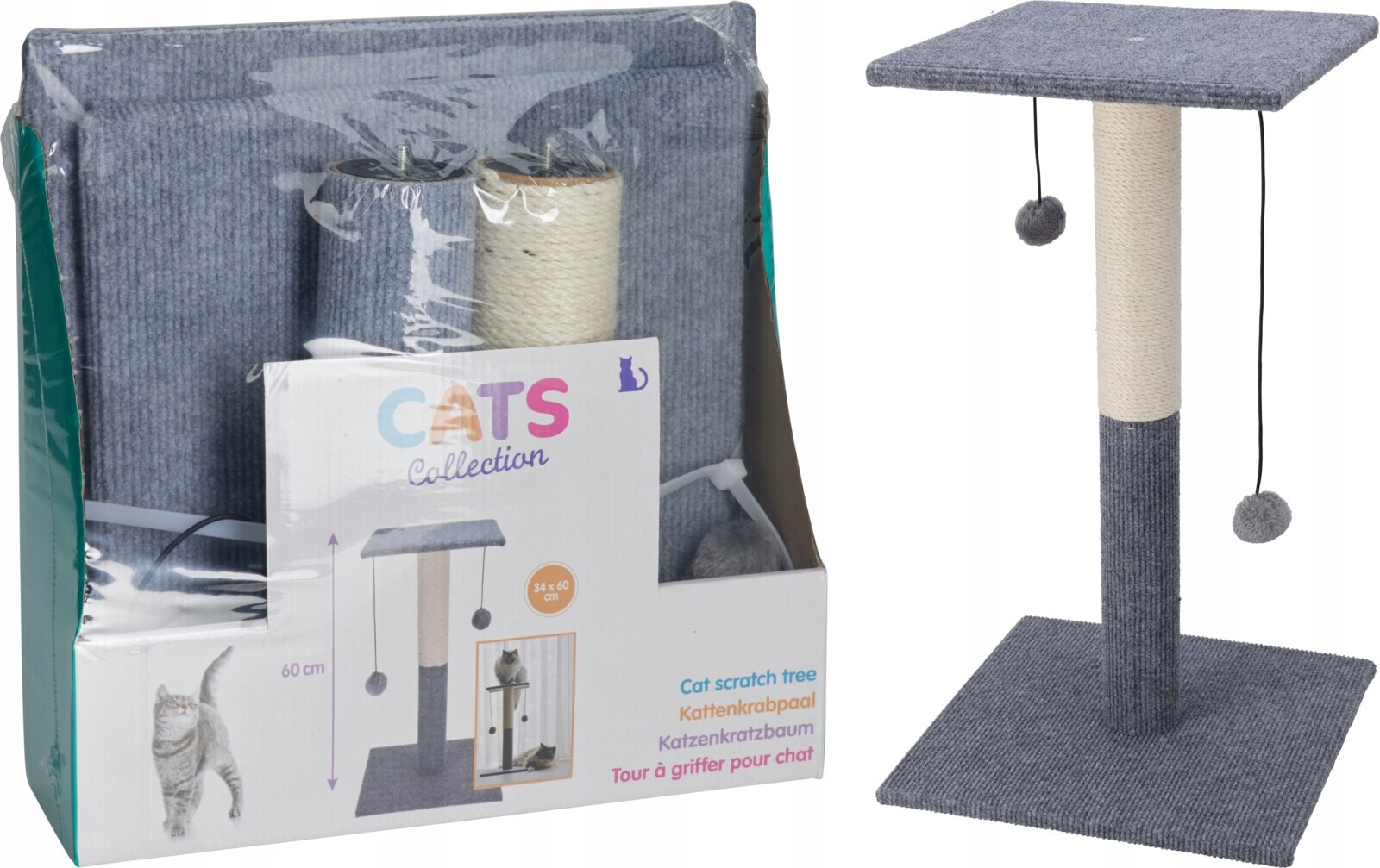 Škrabadlo Pro Kočky S Pelíškem