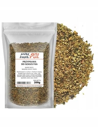 5 x Koření Na Šašliky 200 g Aromatická směs bylin pro grilování Kol-Pol