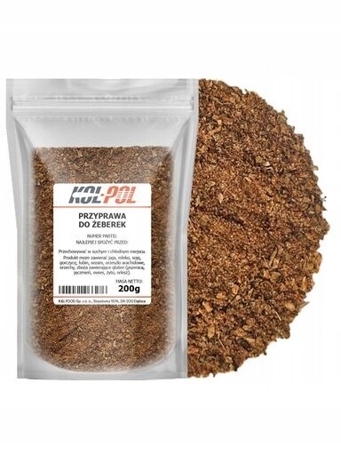 5 x Koření Na Žebírka 200 g Aromatická směs bylinek pro grilování Kol-Pol