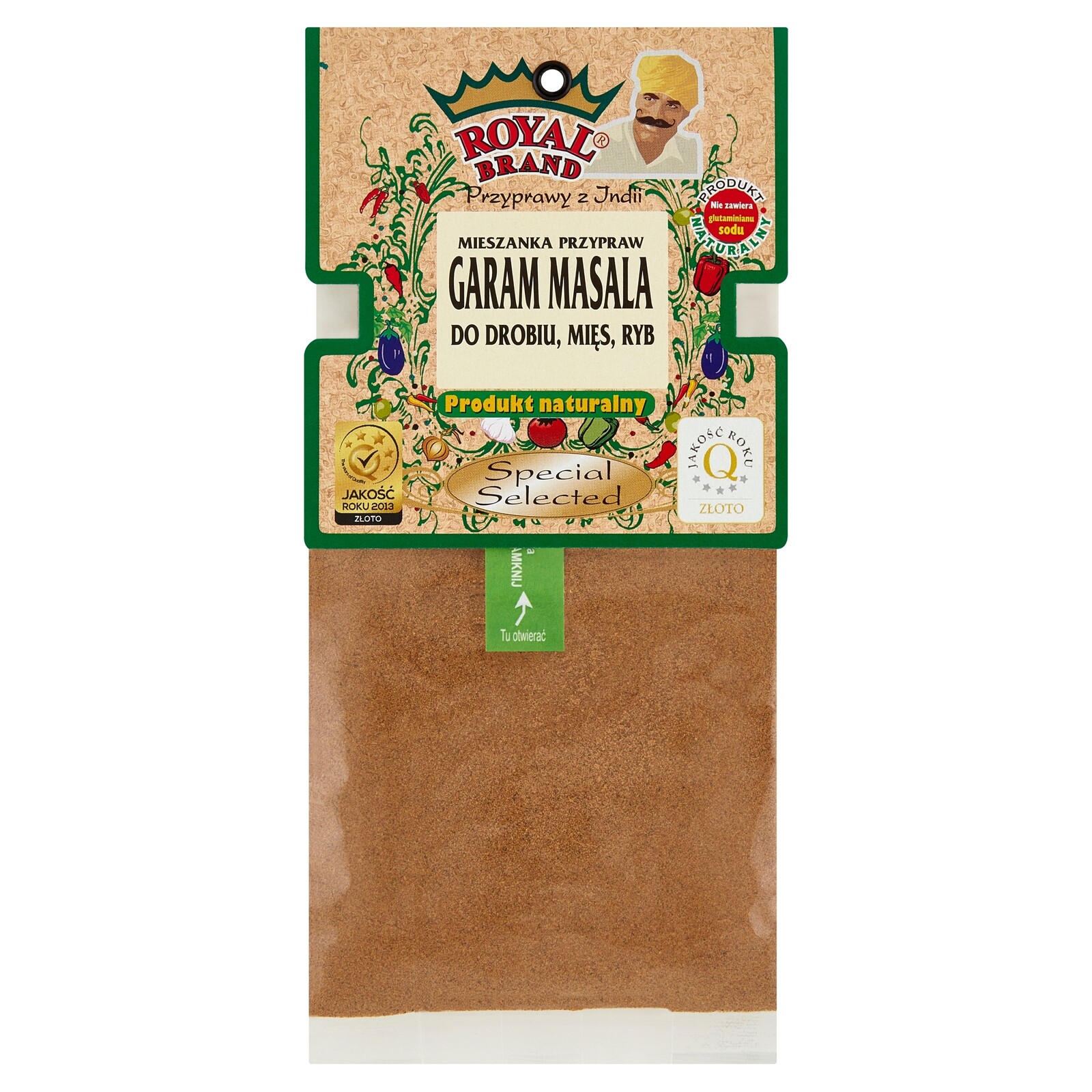 5 x Royal Brand garam masala 30 g bez soli, indická aromatická kuchyně