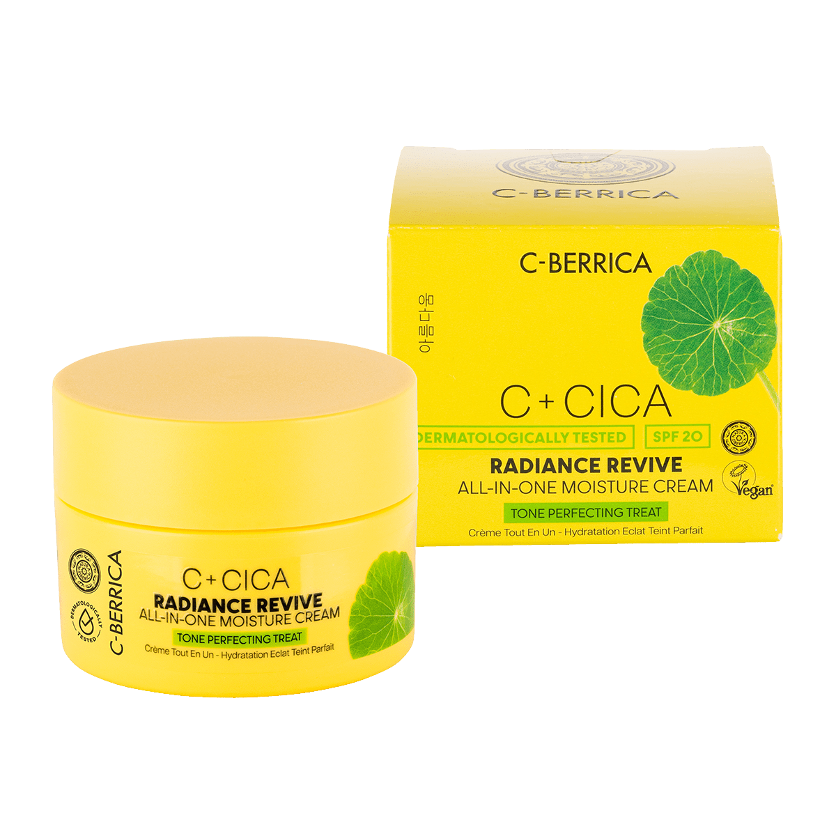 NATURA SIBERICA CICA C-BERRICA All in One hydratační pleťový krém Radiance Revive 50 ml