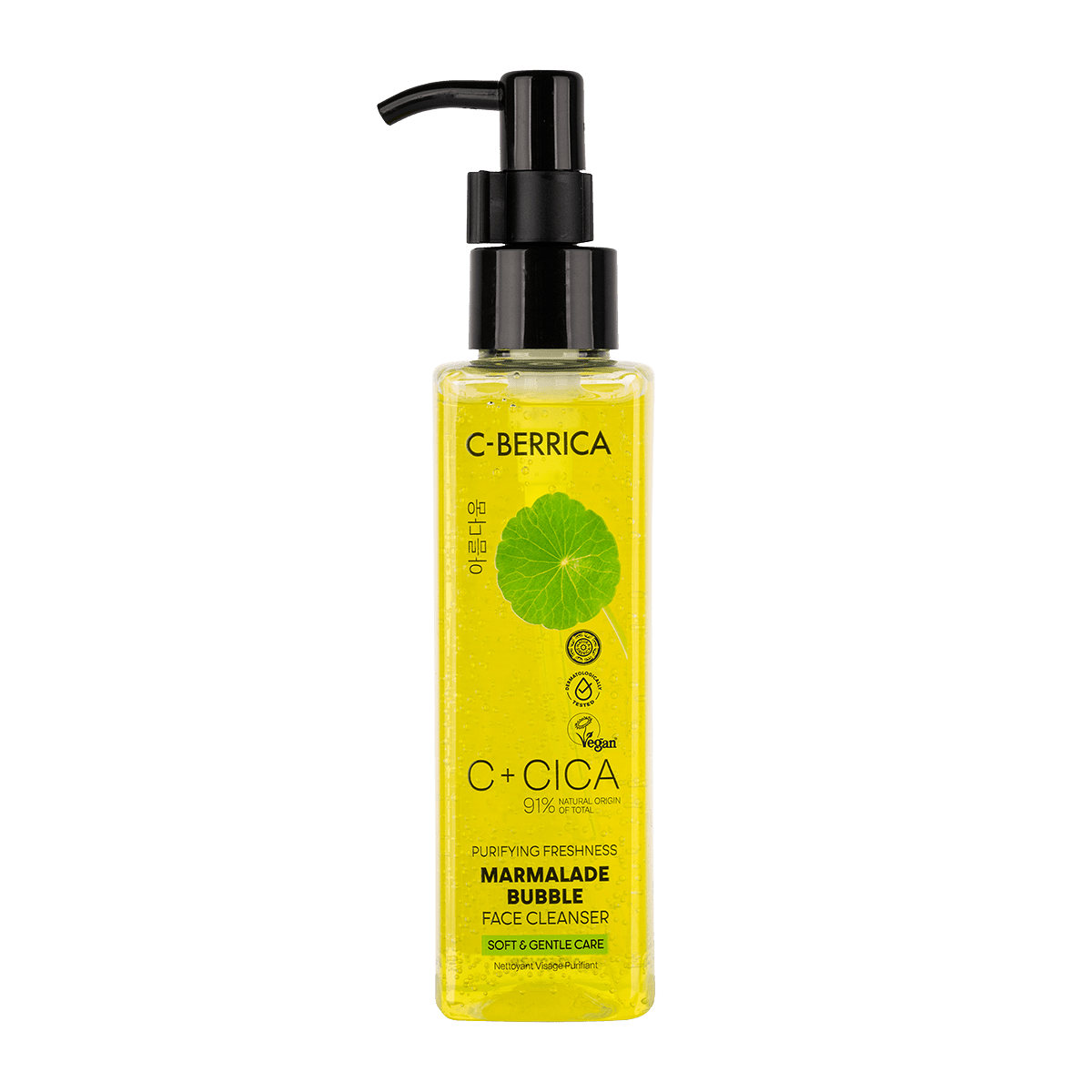 NATURA SIBERICA CICA C-BERRICA Osvěžující čistící gel Marmelade Bubble 150 ml