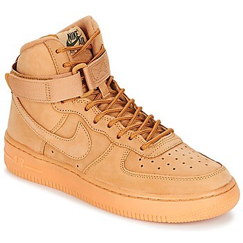 Nike  AIR FORCE 1 HIGH WB GRADE SCHOOL  Béžová