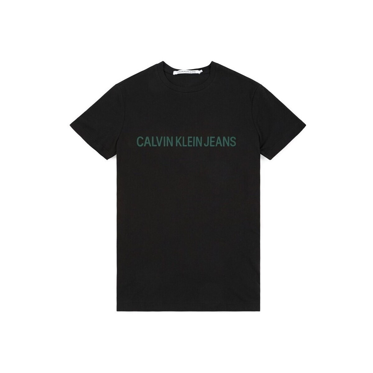 Calvin Klein Jeans  Institutional Logo Slim Tee  Zelená