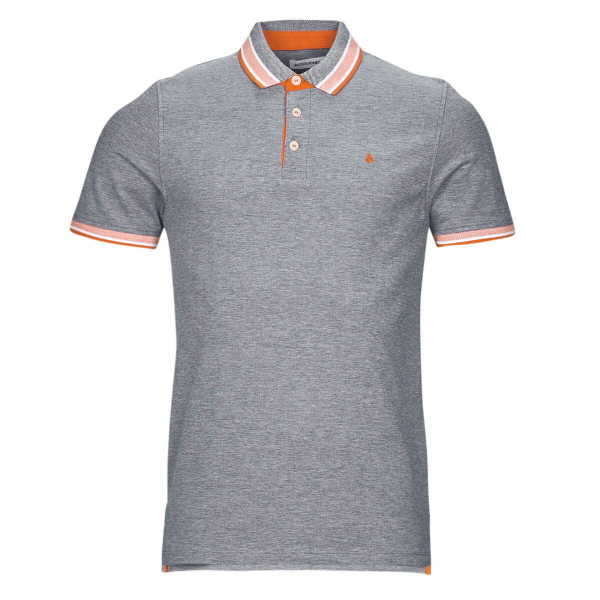 Jack & Jones  JJEPAULOS POLO SS  Šedá
