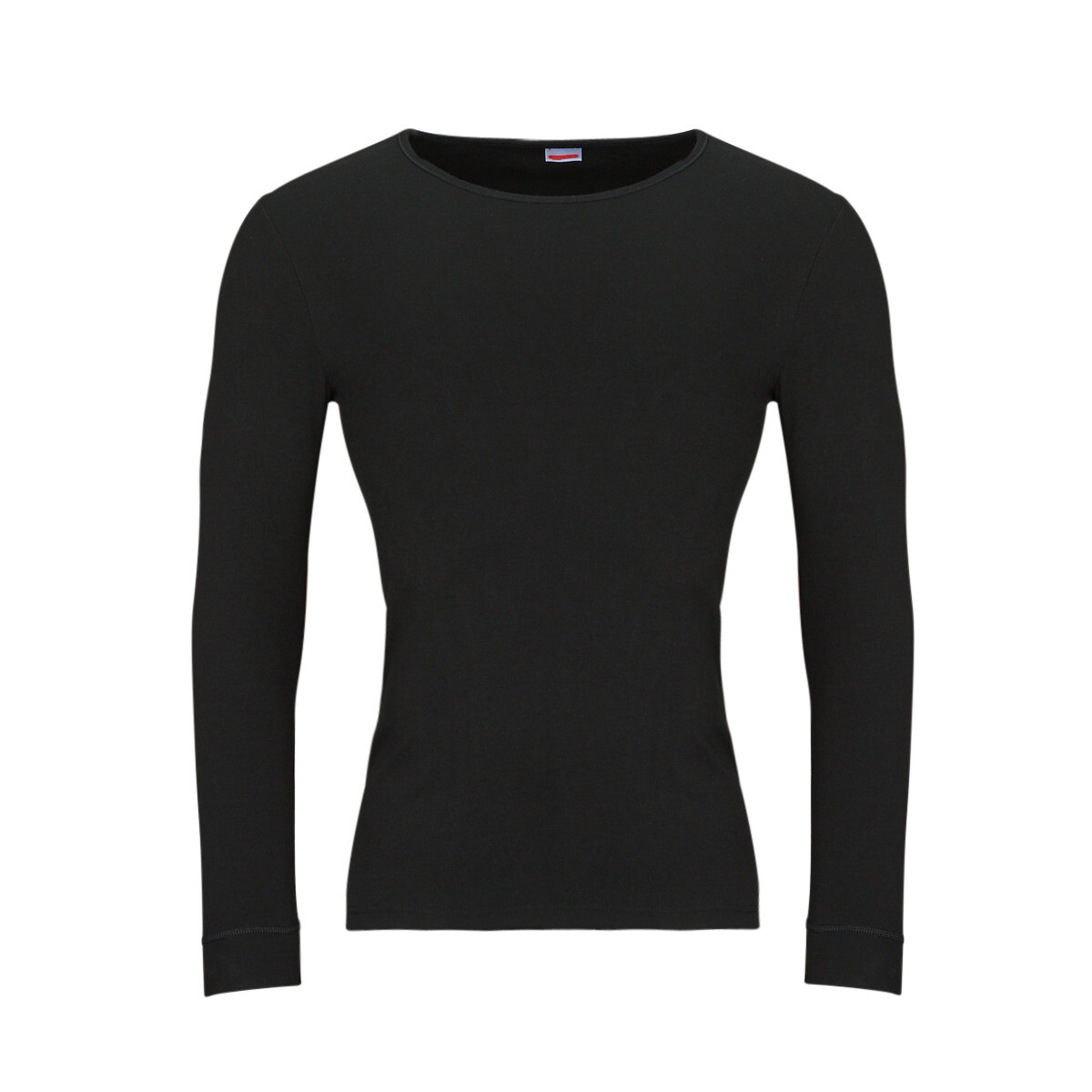 Damart  CLASSIC LONG SLEEVE ROUND NECK T-SHIRTGRADE 3  Černá