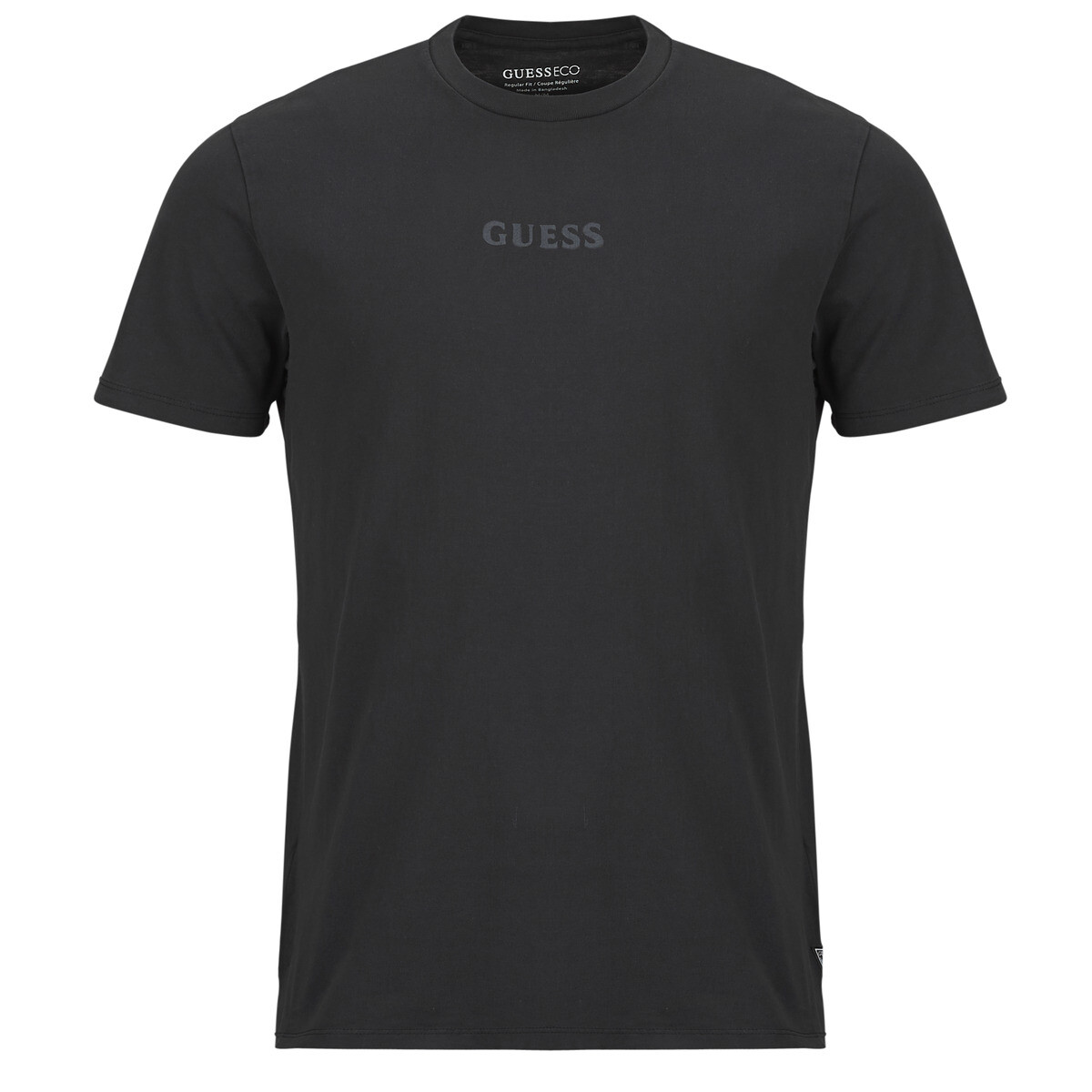 Guess  SS BSC QUATTRO G MIST TEE  Černá
