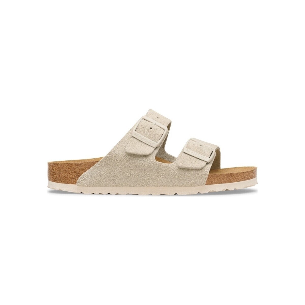 BIRKENSTOCK  Arizona Suede Leather Narrow - Oyster  Béžová