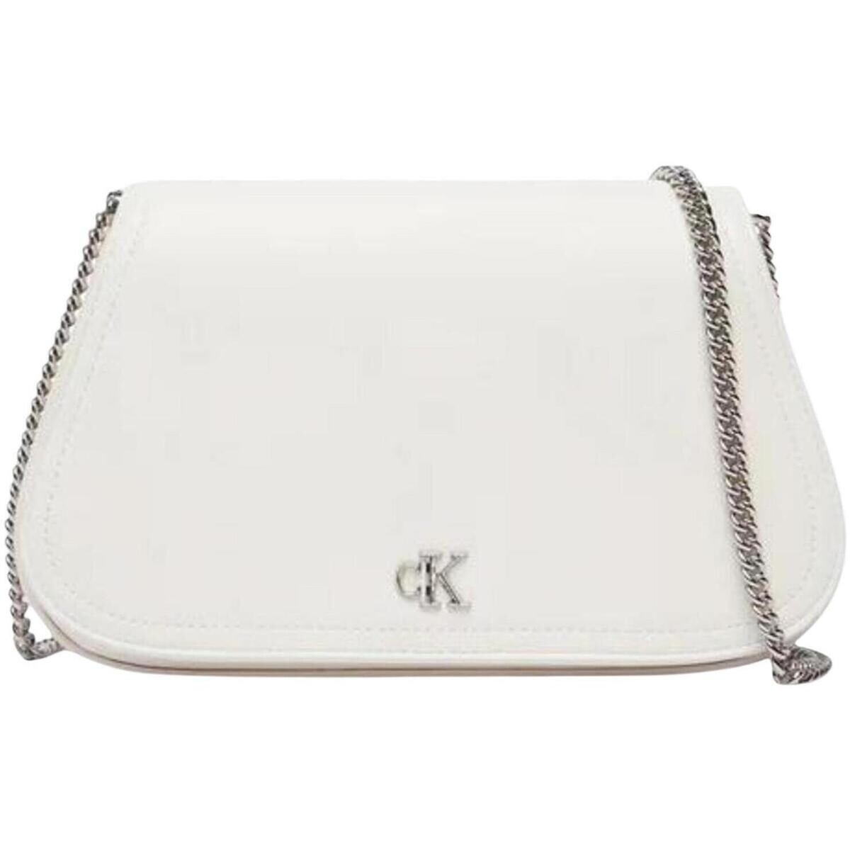 Calvin Klein Jeans  CK CURVED ON CHAIN LV04F1153G  Bílá