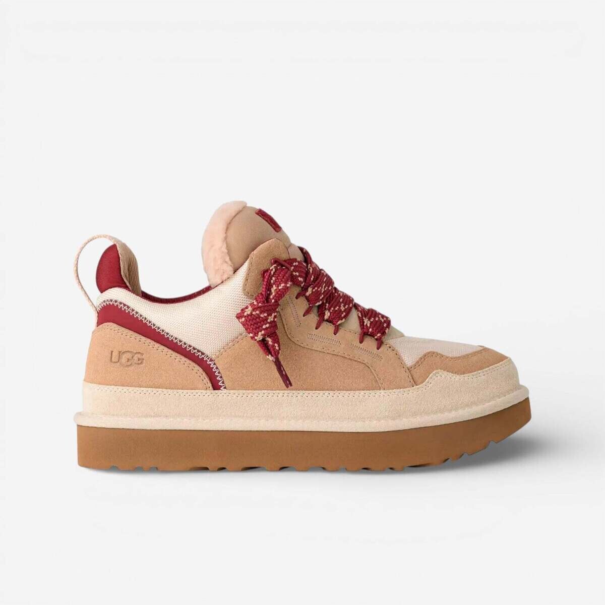 UGG  Lowmel Driftwood Biking Red  Červená