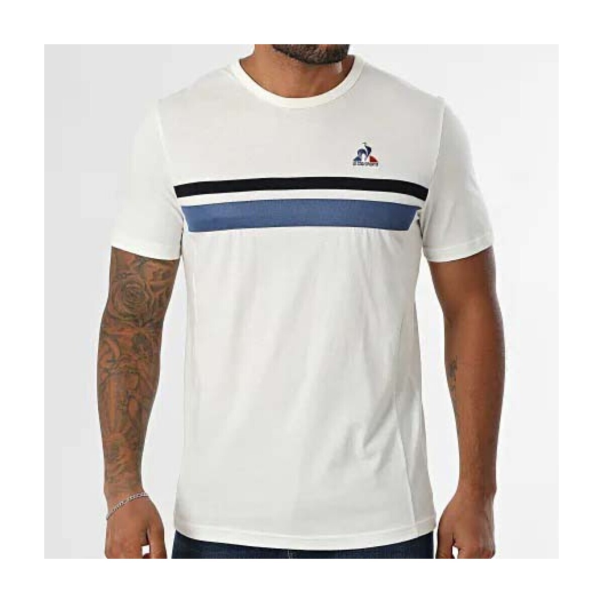 Le Coq Sportif  HERITAGE SP TEE S  Bílá