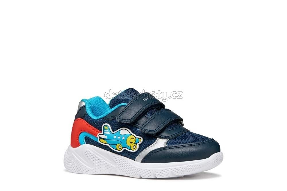 Dětské celoroční boty Geox B654UA 01454 CF44D Velikost: 25