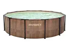 Bazén Marimex Florida 4,57x1,32 m se zabudovaným skimmerem - motiv TEAK