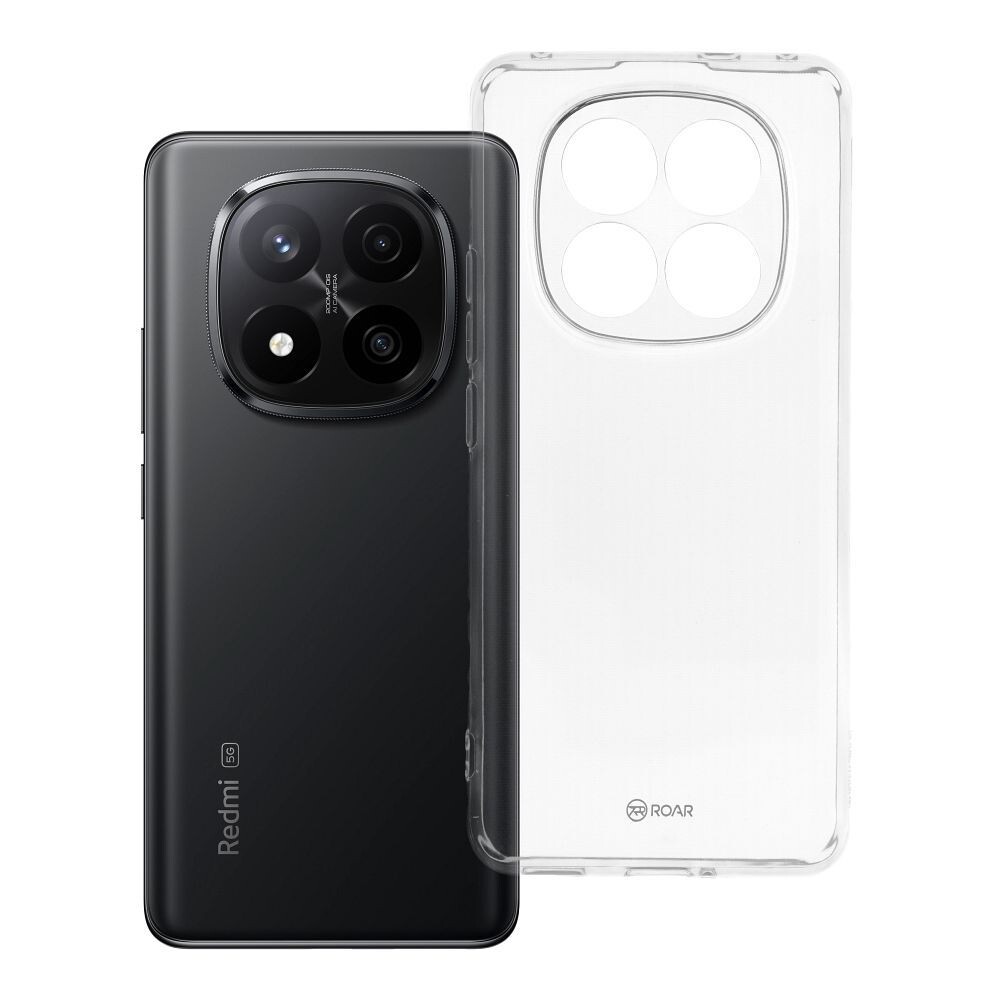 Zadní kryt ROAR case ALL DAY COLORFUL JELLY pro Xiaomi Redmi Note 14 Pro+ 5G, transparentní