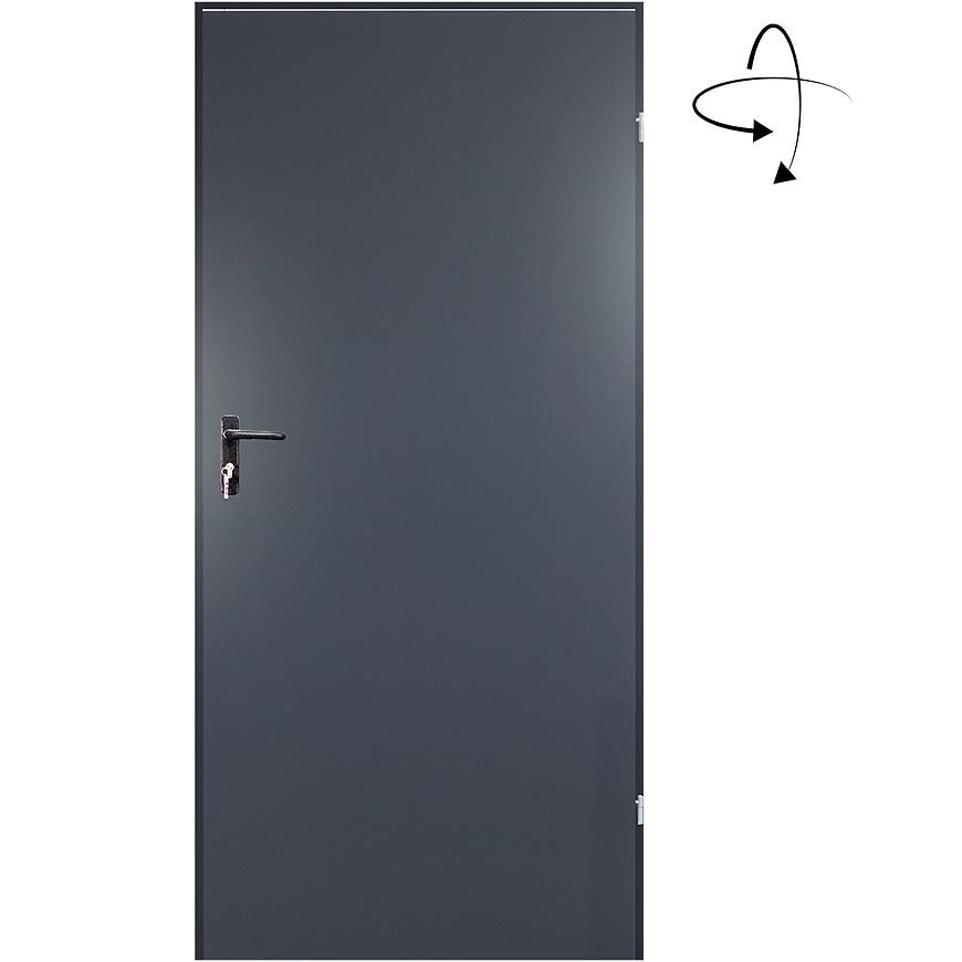 Technické dveře T43 100 antracit