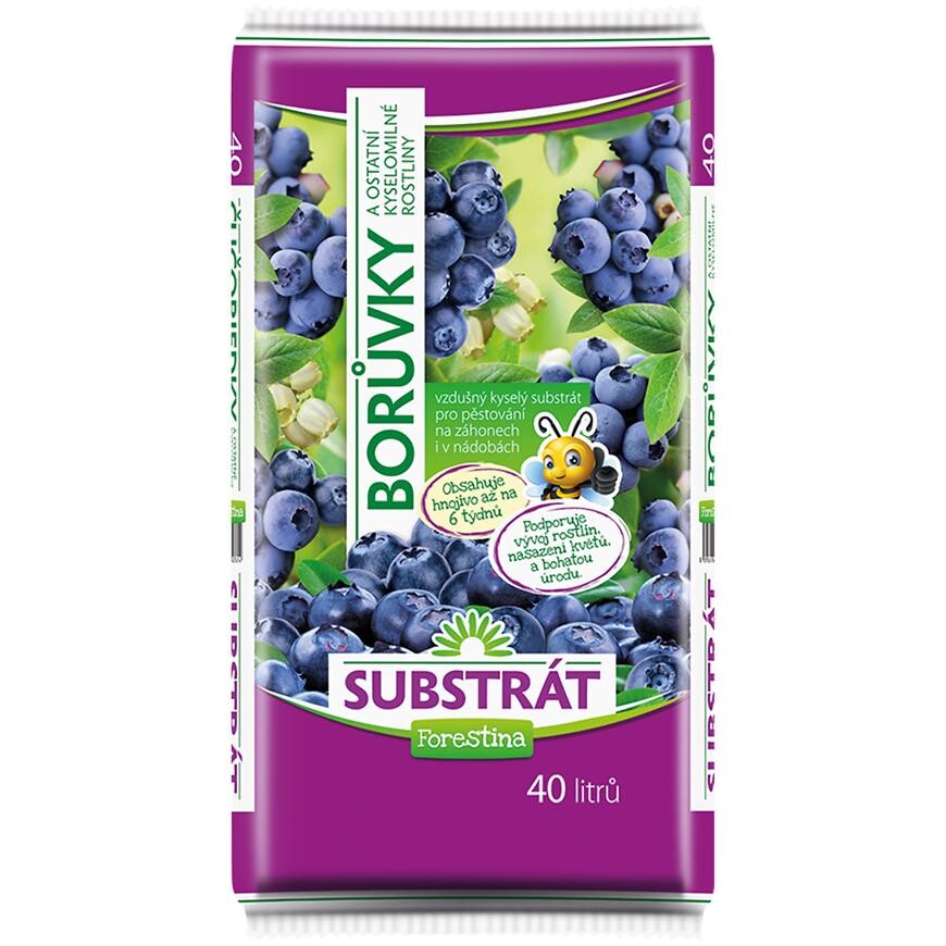 Substrát pro borůvky 40 l