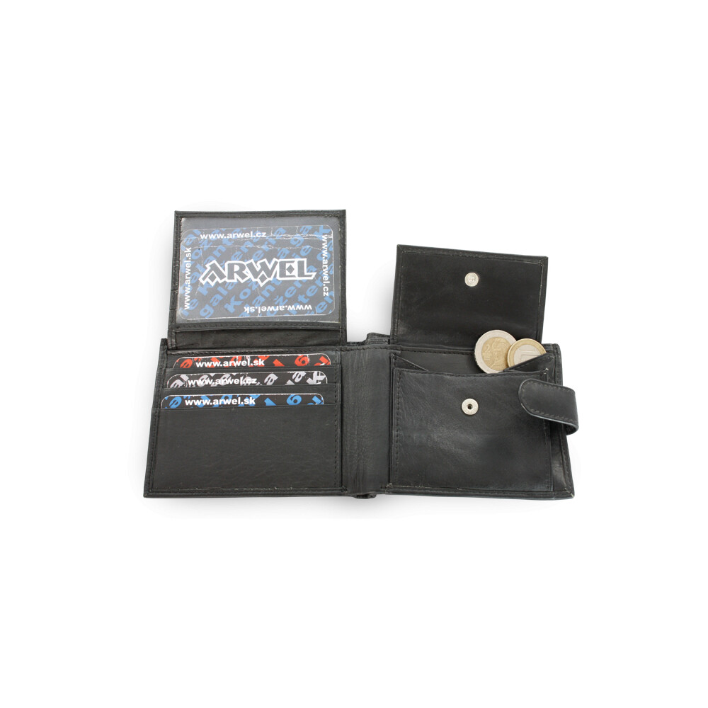 Pánská kožená peněženka Arwel 1904­ - černá