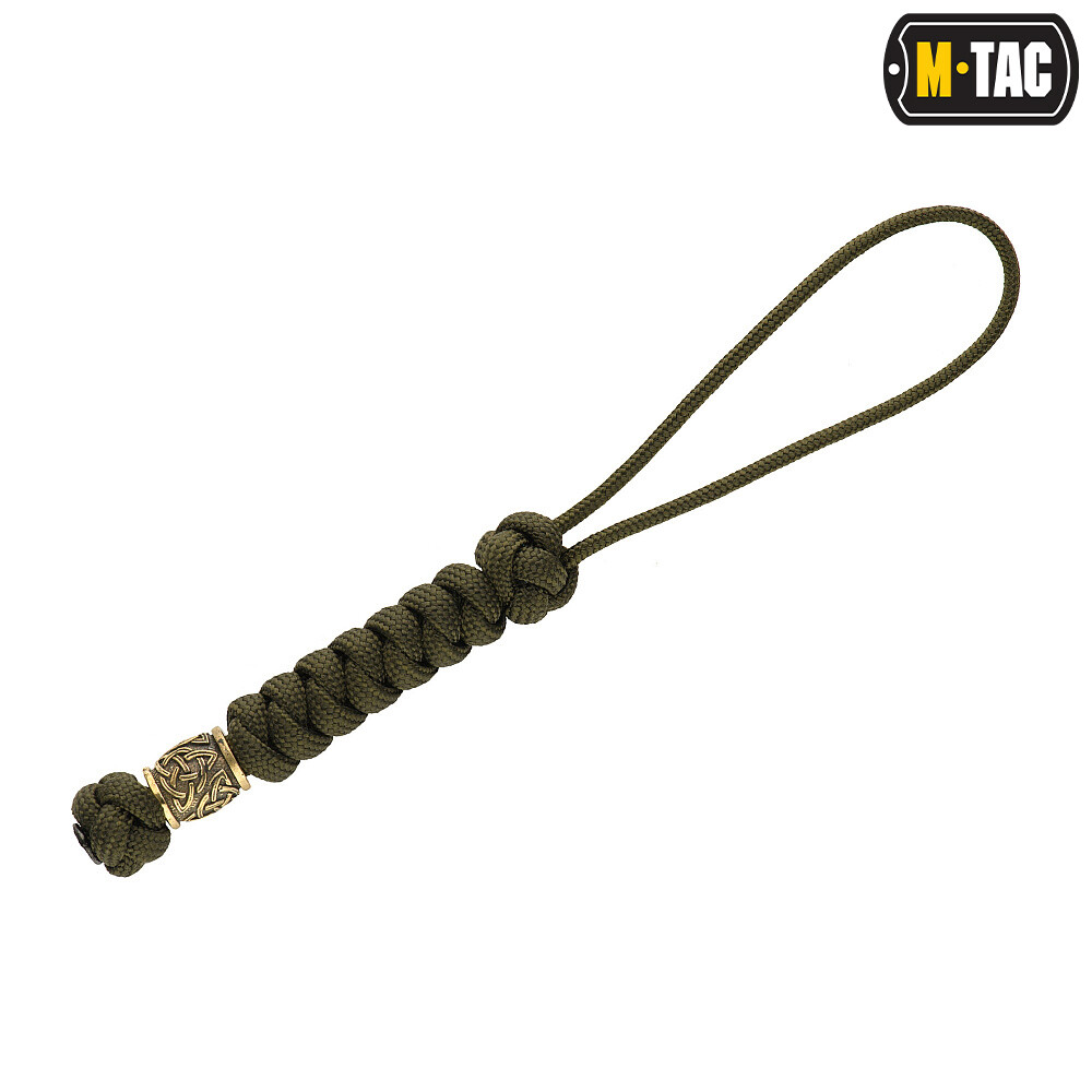 Šňůrka na nůž M-Tac Lanyard Triquetra - olivová