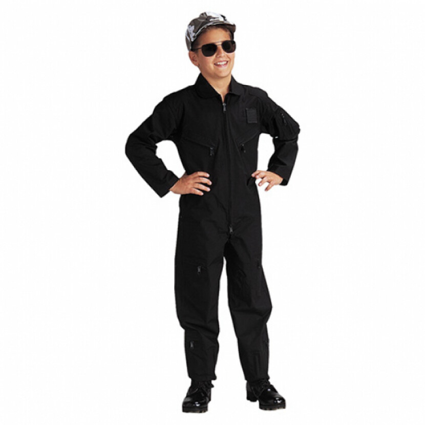 Kombinéza dětská Rothco US AIR FORCE - černá, S