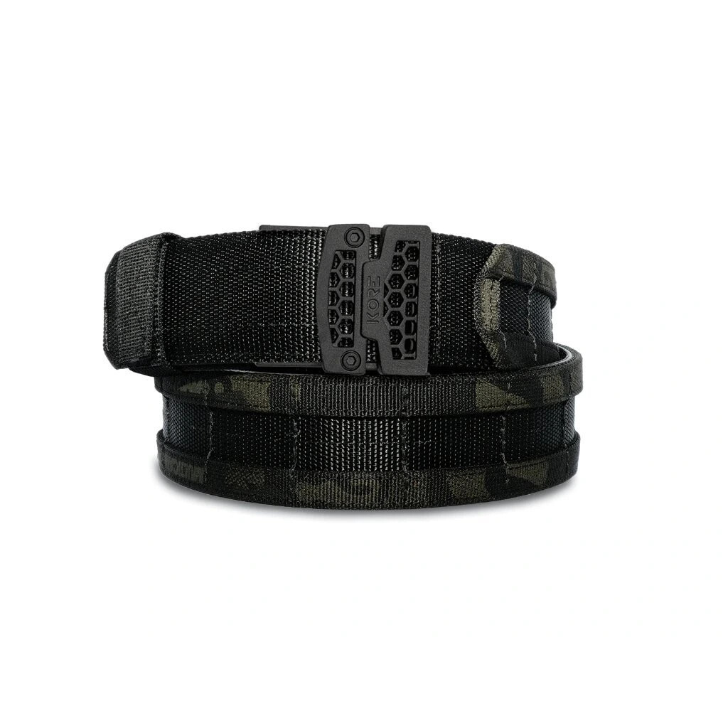 Kožený opasek KORE Battle Belt 1,75 - multicam black, 125