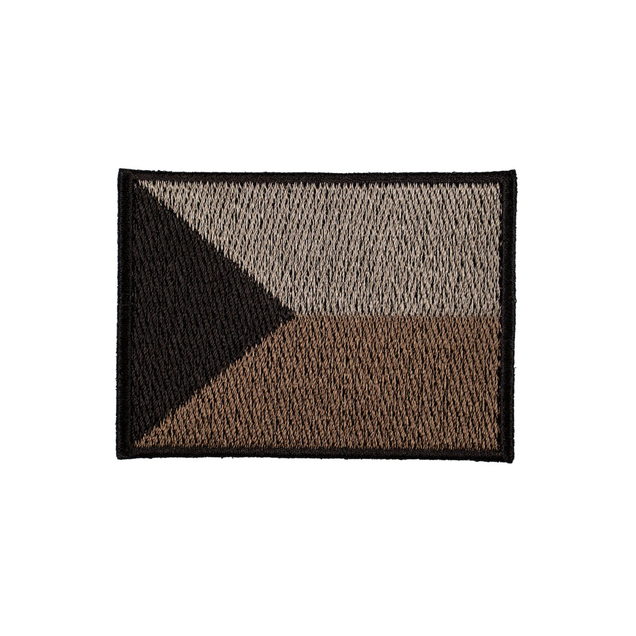 Nášivka Česká vlajka 7,5 cm - desert