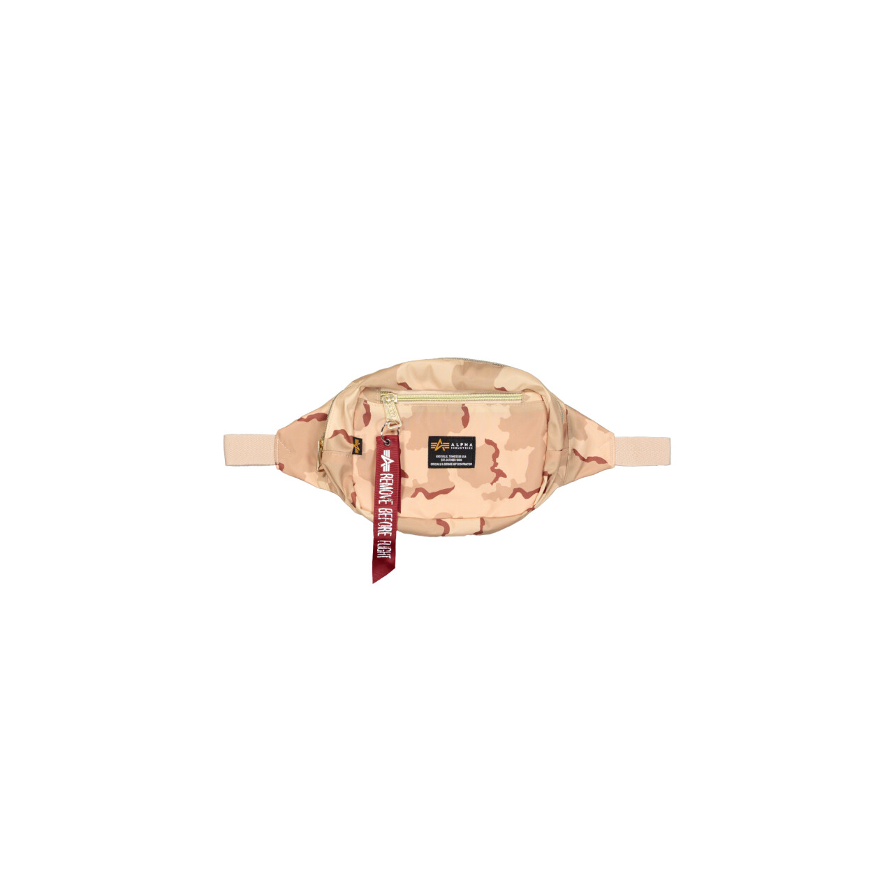 Ledvinka Alpha Industries Crew Waist Bag - desert