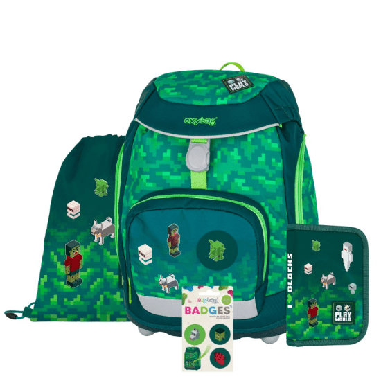 Oxybag Školní set 4dílný OXY Sherpy - Playworld - 0-24826