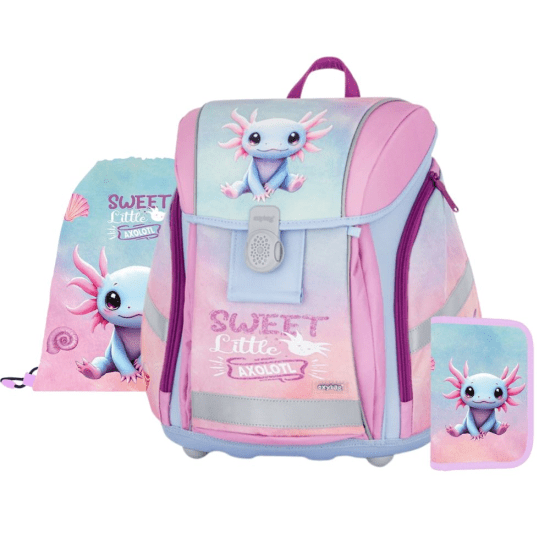 Oxybag Školní set 3dílný PREMIUM LIGHT - Axolotl - 0-25826