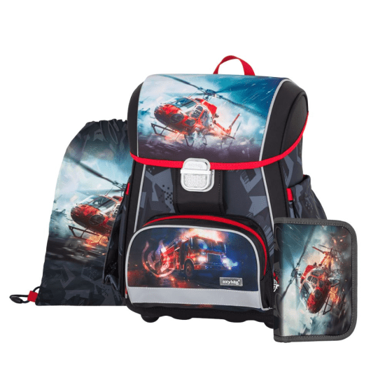 Oxybag Školní set 3dílný PREMIUM - Hasičí - 0-25726