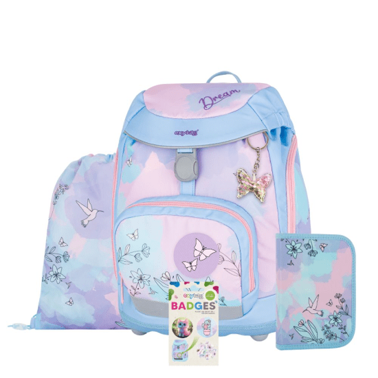 Oxybag Školní set 4dílný OXY Sherpy - Kolibřík - 0-24626