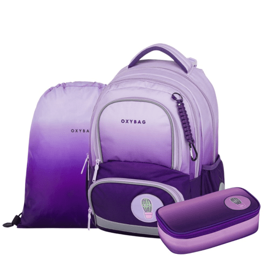 Oxybag Školní set 3dílný OXY NEXT - Purple - 6-75626