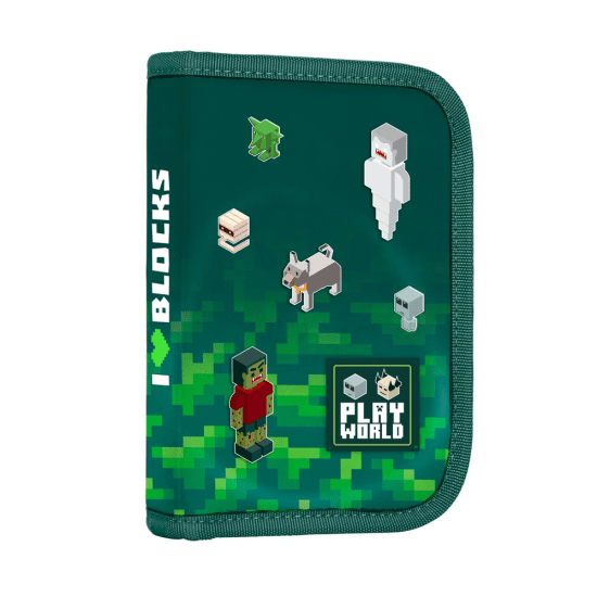 Oxybag Jednopatrový školní penál - Playworld - 8-19826