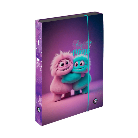 Oxybag Box na sešity A4 JUMBO - Monster - 6-49726