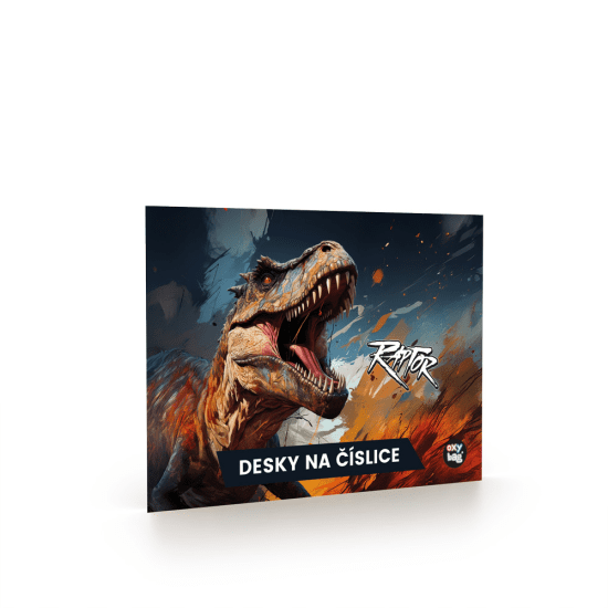 Oxybag Desky na číslice - Dino - 4-01426