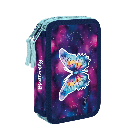 Oxybag Dvoupatrový školní penál - Motýl - 3-53225