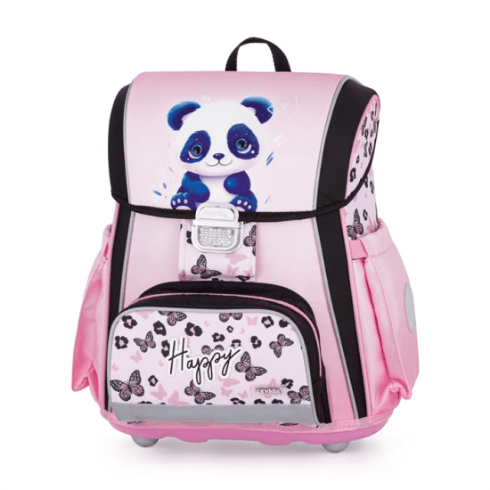 Oxybag Školní batoh PREMIUM - Panda - 8-93526