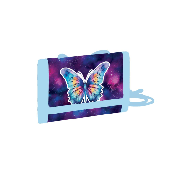 Oxybag Dětská textilní peněženka - Motýl - 7-95626