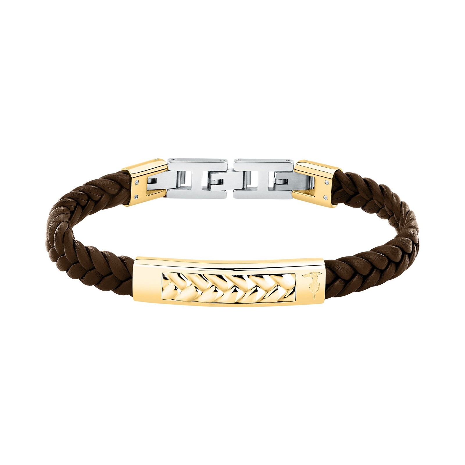 Trussardi Bicolor kožený náramek pro muže T-Leather TJAXZ20