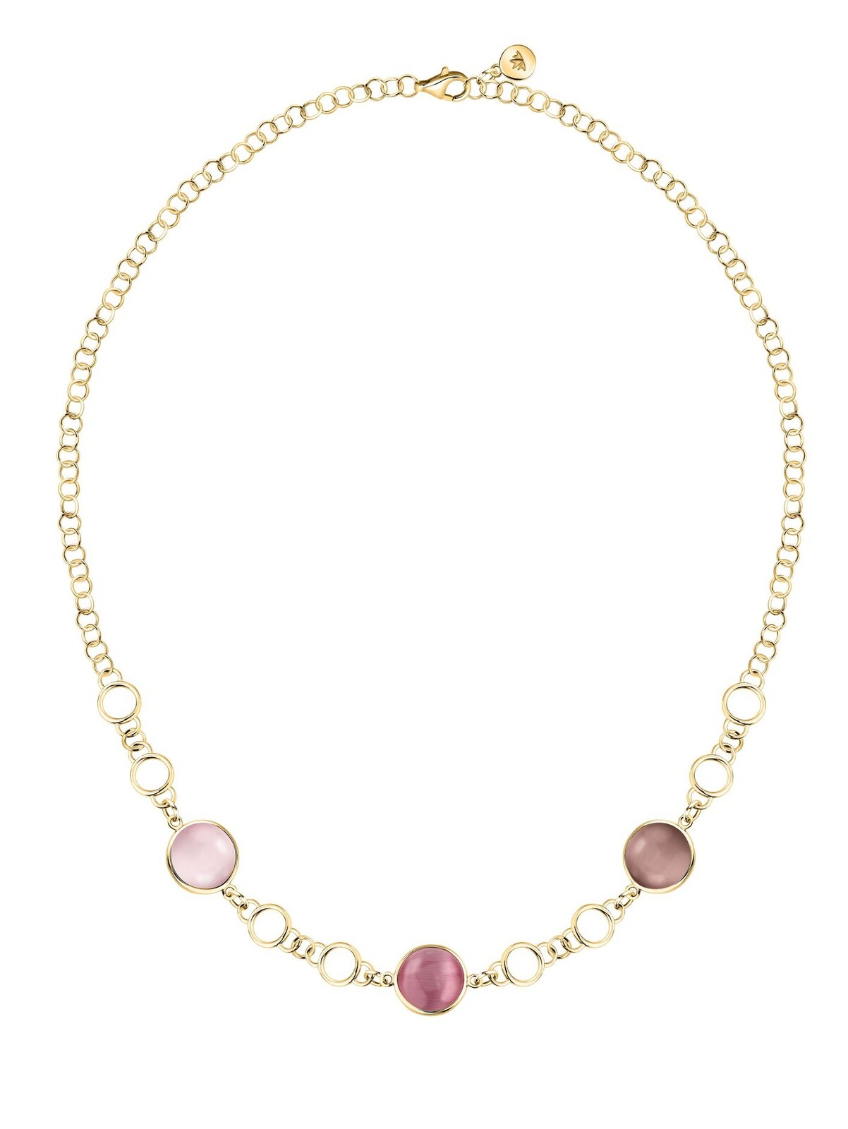 Morellato Dámský pozlacený náhrdelník s kočičím okem Venezia SAZM14