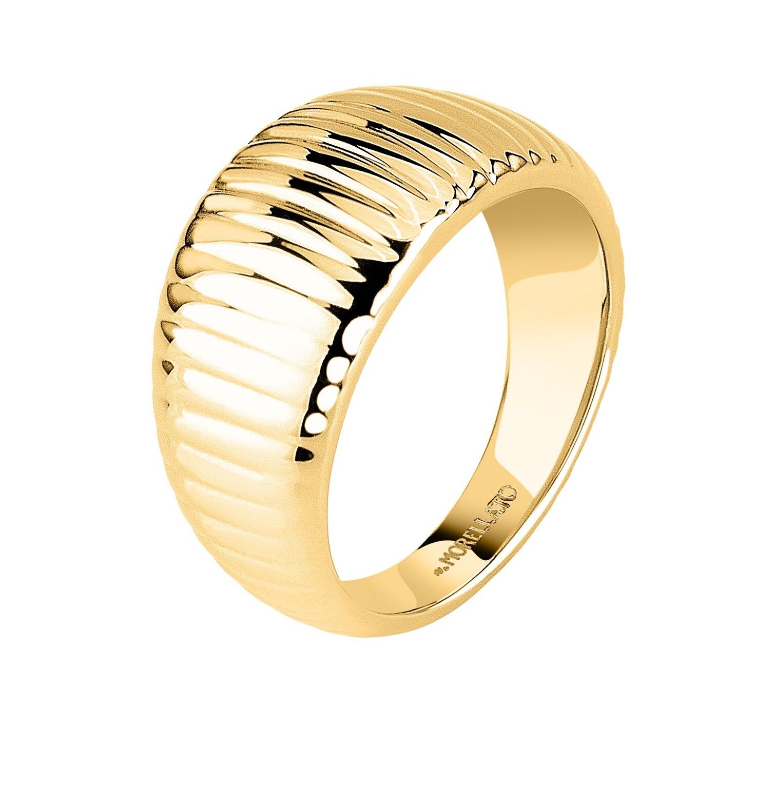 Morellato Výrazný pozlacený prsten pro ženy Onda SAZP160 54 mm