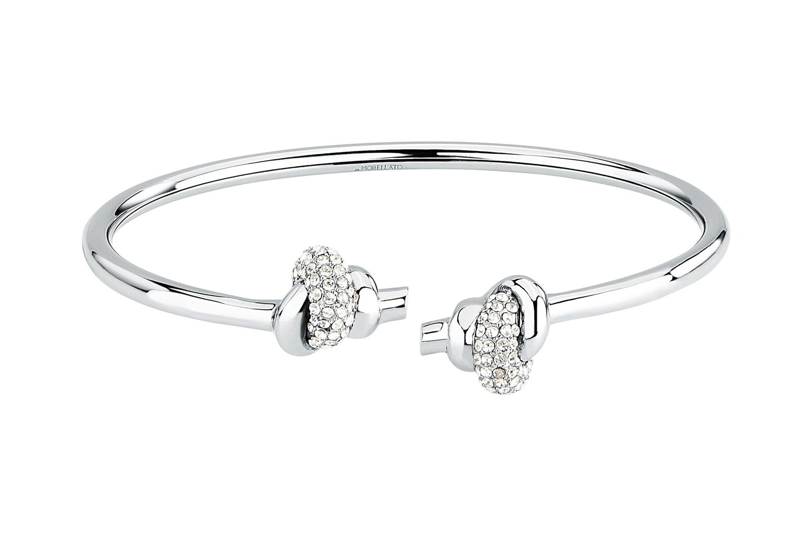 Morellato Elegantní ocelový náramek Uzel s krystaly Legame SAZO10