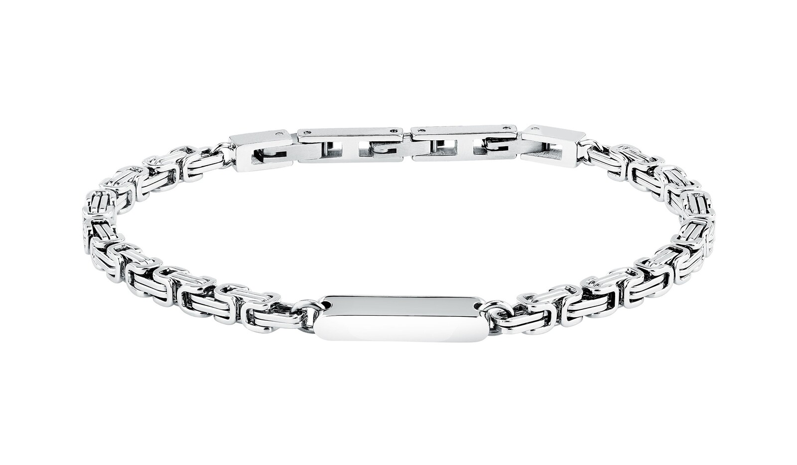 Trussardi Výrazný pánský náramek z oceli T-Steel TJAXV56